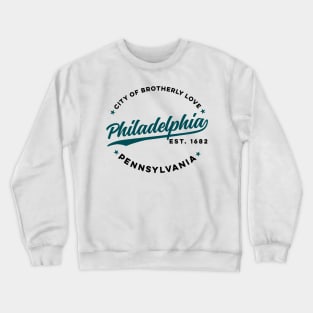 Vintage Philadelphia City of Brotherly Love USA Crewneck Sweatshirt